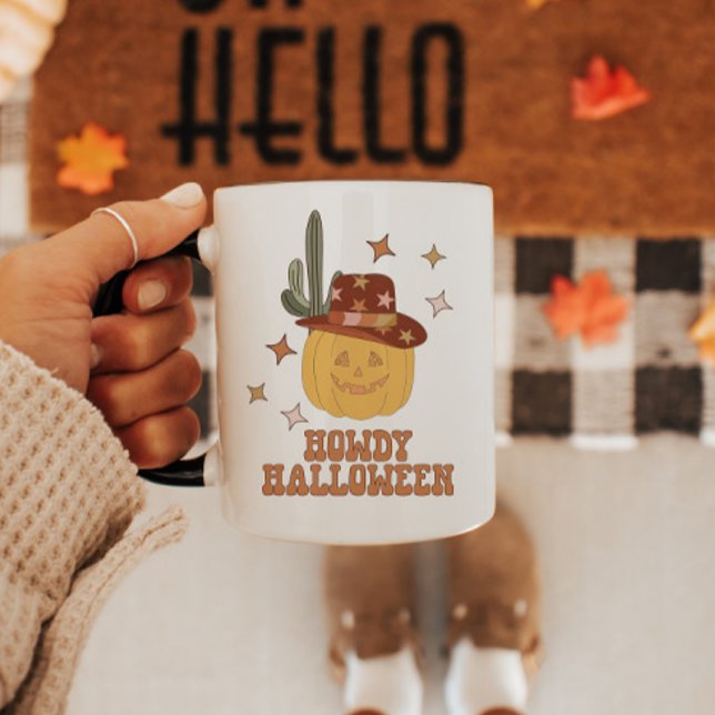 Western Howdy Halloween Super Mug (Créateur téléchargé)