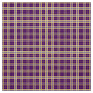 Western Illinois University Tartan Stoff