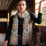 Western Inspiriert Blumenstrauß Türkis Aquamarin Schal<br><div class="desc">Western Inspirierte florale Art Damast Muster lange Schal in türkis und aquamarine Farbpalette mit Erdtönen und Anklänge von Rose rosa. Schöne dekorative Western Mode Accessoires für das moderne Cowgirl. Eine stilvolle und charmante Ergänzung zu jedem Western Schrank! Zeig ihnen,  wer die Belle des Balls ist!</div>