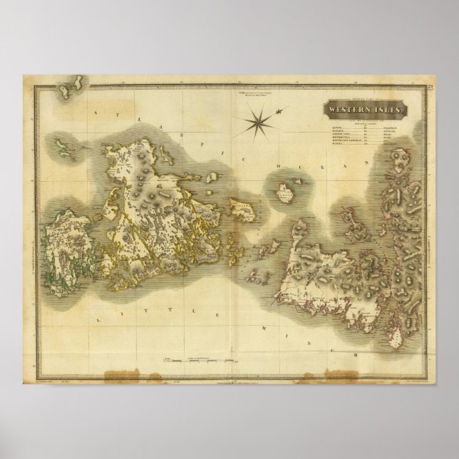 Western Isles Middle Poster (Vorne)