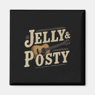 Western Jelly & Posty Country-Musikliebhaber-Tour Magnet