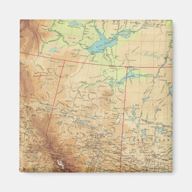 Western Kanada Magnet (Vorne)