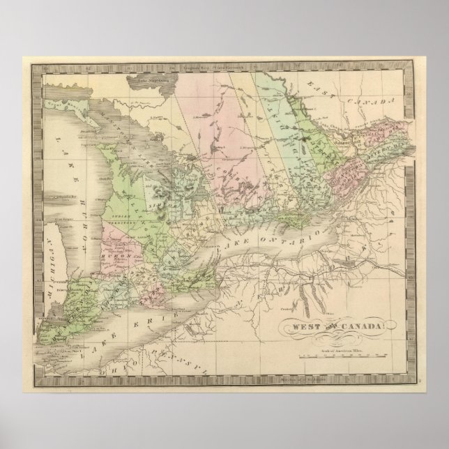 Western Kanada Poster (Vorne)