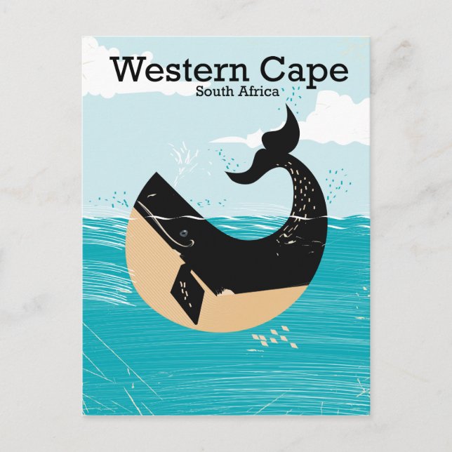 Western Kap Südafrika Postkarte (Vorderseite)