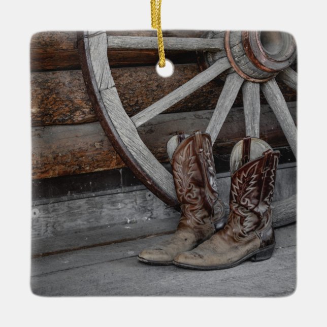 Western Keramikornament (Vorderseite)