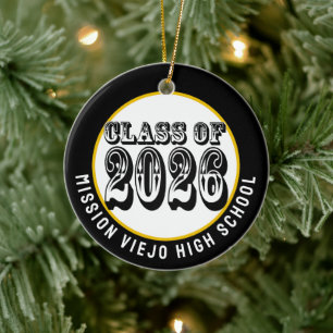 Western-Klasse des Foto-Abschlusses 2026 Keramik Ornament