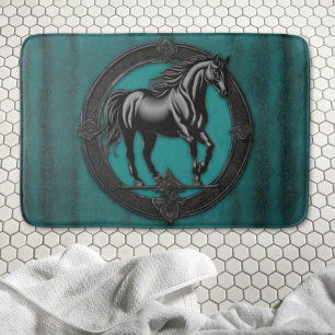 Western Land Reitpferd Aquamarin Badematte