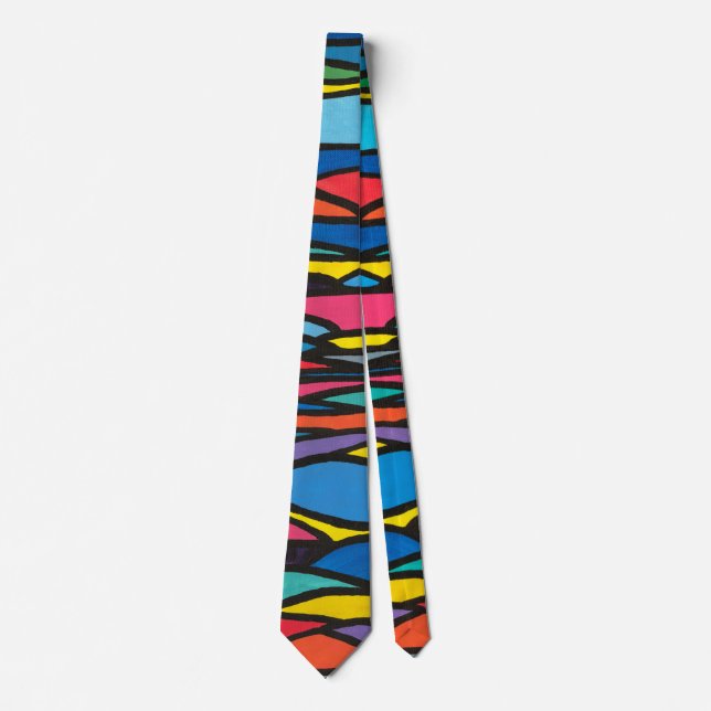 Western Landschaft - Necktie Krawatte (Vorderseite)