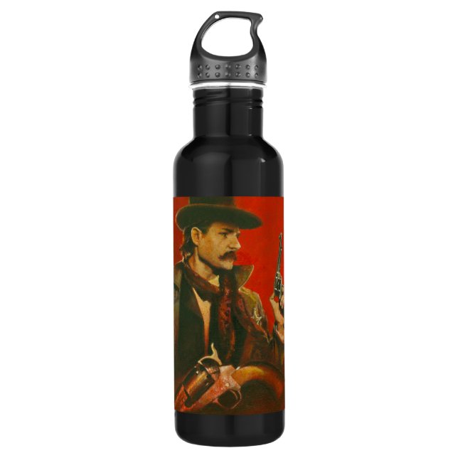 Western Lawman Liberty Flasche Trinkflasche (Vorderseite)
