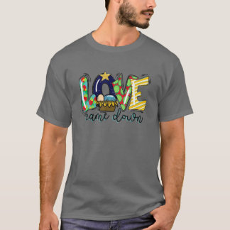 Western Leopard Cowhide Liebe kam nach unten T-Shirt