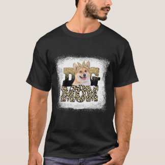 Western Leopard Pembroke Welsh Corgi Mama Mother T-Shirt