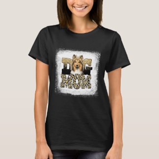 Western Leopard Shetland Sheepdog Mama Muttertag T-Shirt