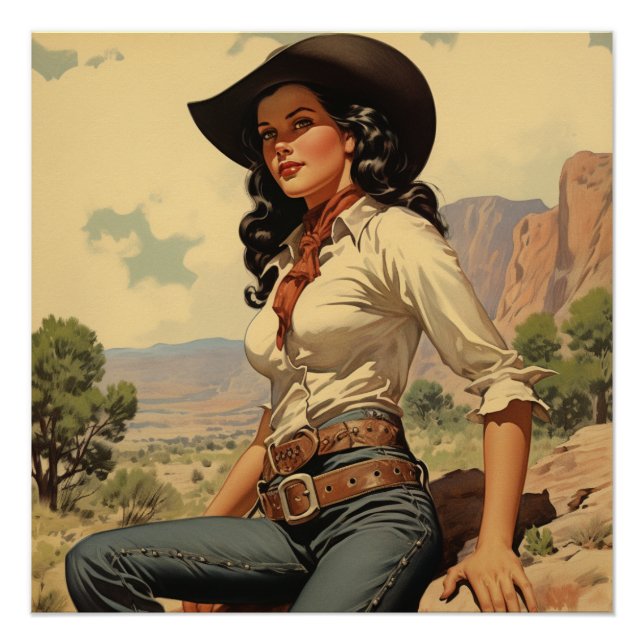 Western Liebe: Wild West Whispers Poster (Vorderseite)