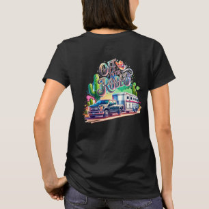 Western LKW-Pferdeanhänger bis zum Rodeo T-Shirt
