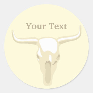 Western Longhorn Aufkleber