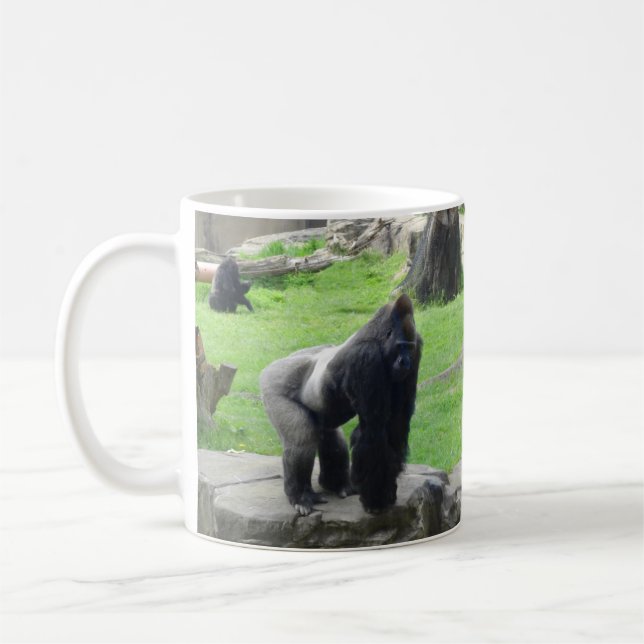 Western Lowland Gorilla #1 Tasse (Links)