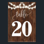 Western Mason Jar Country Wedding Tischnummer<br><div class="desc">Mason Jar mit Imitat Holzdesign. Country Western Chic Stil. Sie müssen jede Tischnummer einzeln erstellen. 1. Hinzufügen von Tischnummer zum Design. 2. Fügen Sie Ihrem Warenkorb hinzu. 3. Wiederholen Sie die Schritte für jede benötigte Tischnummer. Für zusätzliche Änderungen (Schriftart, Schriftart, Entfernen oder Verschieben von Elementen, ändern Sie den anderen Wortlaut...</div>