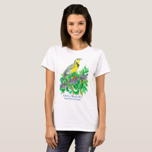 Western Meadowlark Oregon Staat Bird T-Shirt