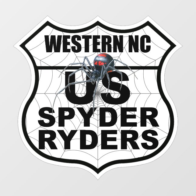 Western NC Kapitel - Aufkleber Kapitel Logo (Blatt)