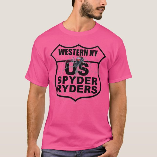 Western NY - Logo-Transparenz T-Shirt (Vorderseite)