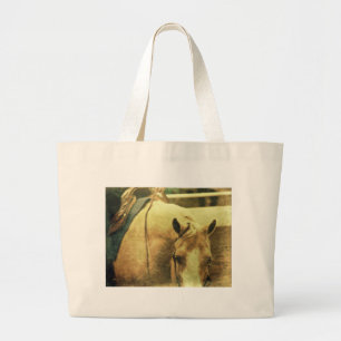 Western Palomino Jumbo Stoffbeutel