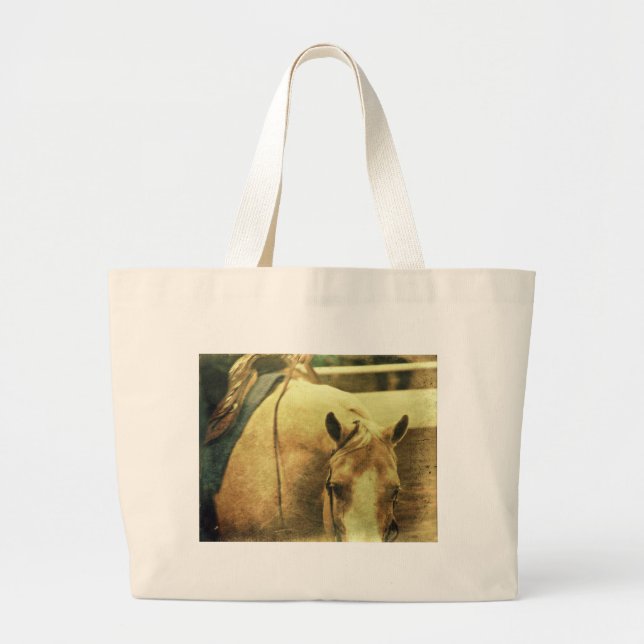 Western Palomino Jumbo Stoffbeutel (Vorne)