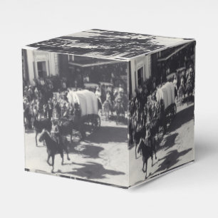 Western Party Geschenkbox Alter Westen Geschenkschachtel