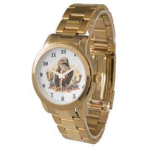 Western Patriotische Adlerfreunde Armbanduhr