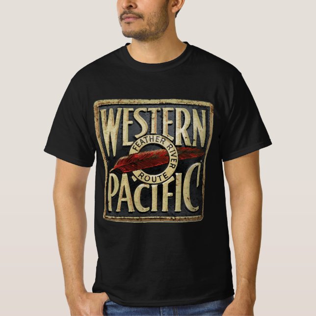 Western Pazifischer T - Shirt (Vorderseite)