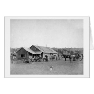Western Ranch House in South Dakota