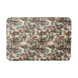 Western Ranch oder Landschaftslandschaft Badematte