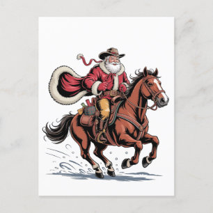 Western Reiten Rodeo Pferd Cowboy Weihnachten