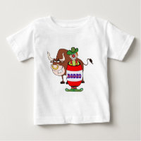 Western Rodeo Clown und Bulle