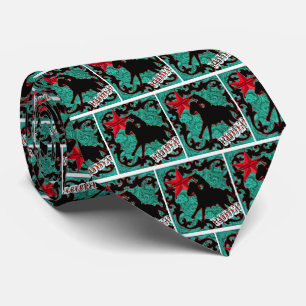 Western Rodeo Cowboy Roping Necktie Krawatte