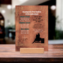 Western Rodeo Reitschule mit Stand unterschreiben