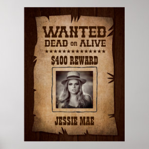 Western Rodeo Themed Party Gewollt Poster