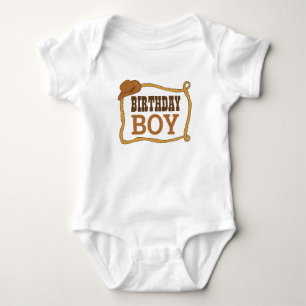 Western Rodeo Themenwoche Party 1. Rodeo Geburtsta Baby Strampler