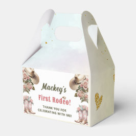 Western Rustikale Geburtstagsparty Geschenkschachtel