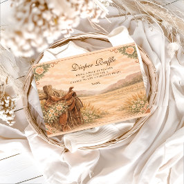 Western Saddle Wildflower Diapper Raffle  Begleitkarte