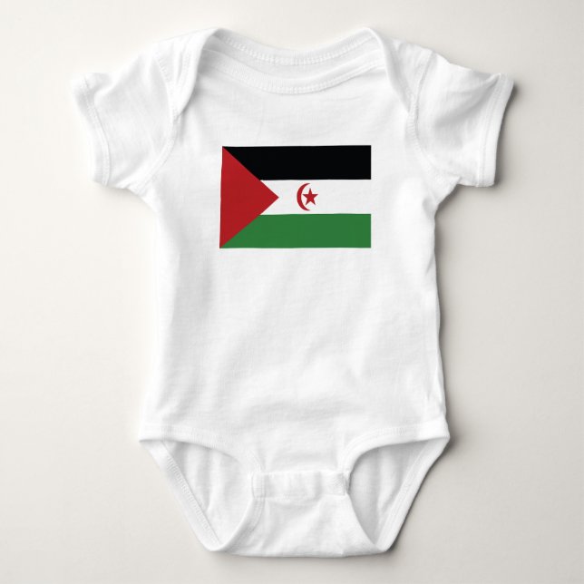 Western Sahara Baby Strampler (Vorderseite)