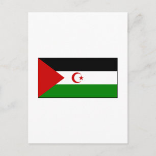 Western Sahara FLAG International Postkarte