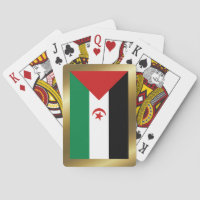 Western Sahara Flag Spielkarten