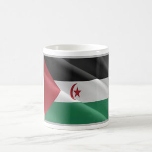 Western Sahara - Flagge - Kaffeetasse