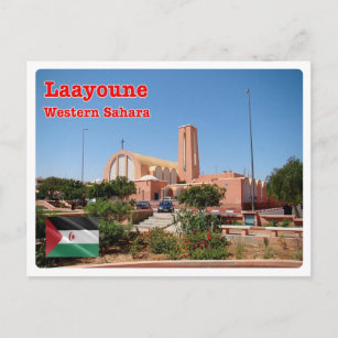 Western Sahara - Laayoune - Postkarte