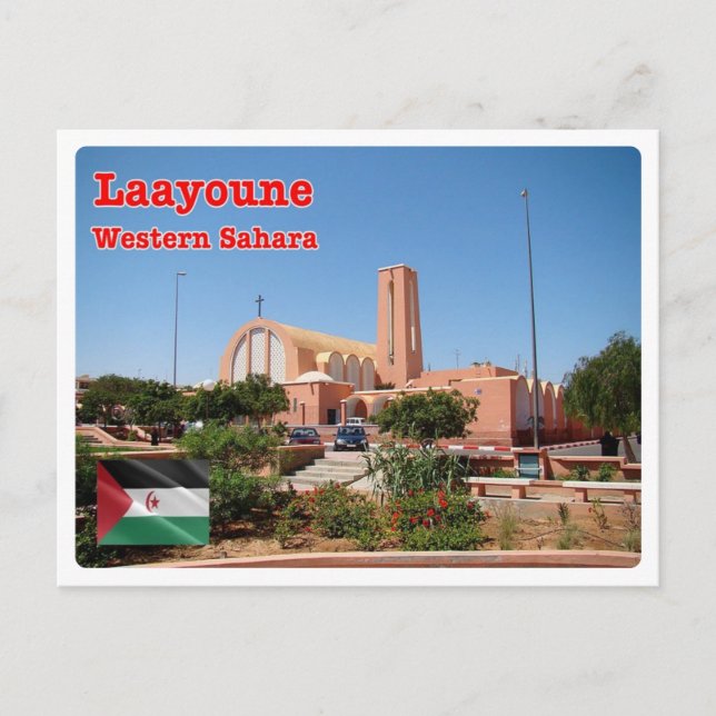 Western Sahara - Laayoune - Postkarte (Vorderseite)