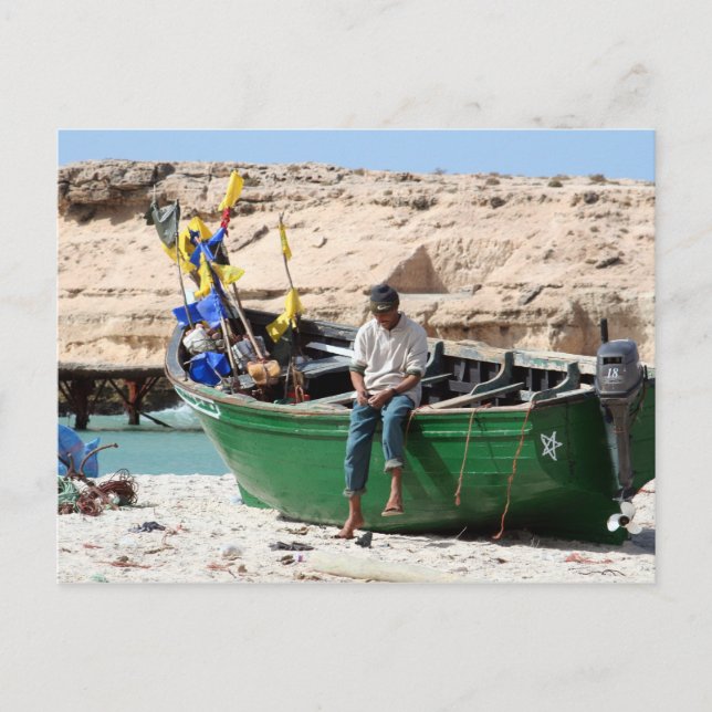 Western Sahara Postkarte (Vorderseite)