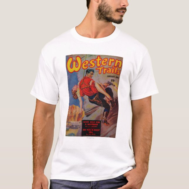 Western schleppt Titelseite3 T-Shirt (Vorderseite)