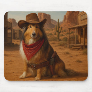 Western Sheltie Thema Mousepad