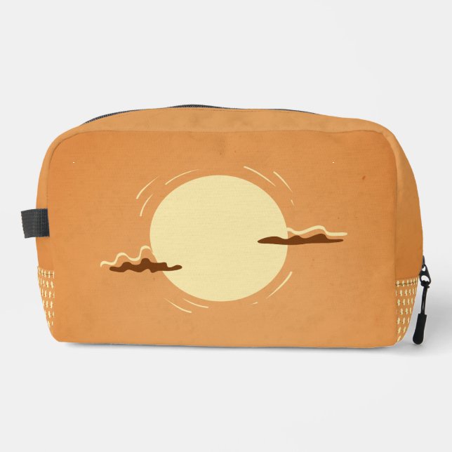Western sonnenorange waschbeutel (Vorderseite)