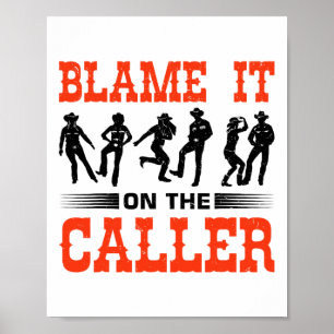 Western Square tanzt Design für einen Square Dance Poster